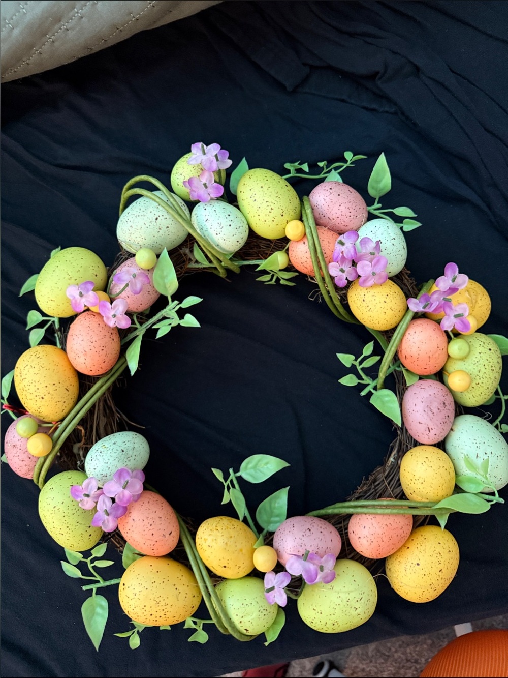 Easter Egg Spring Wreath